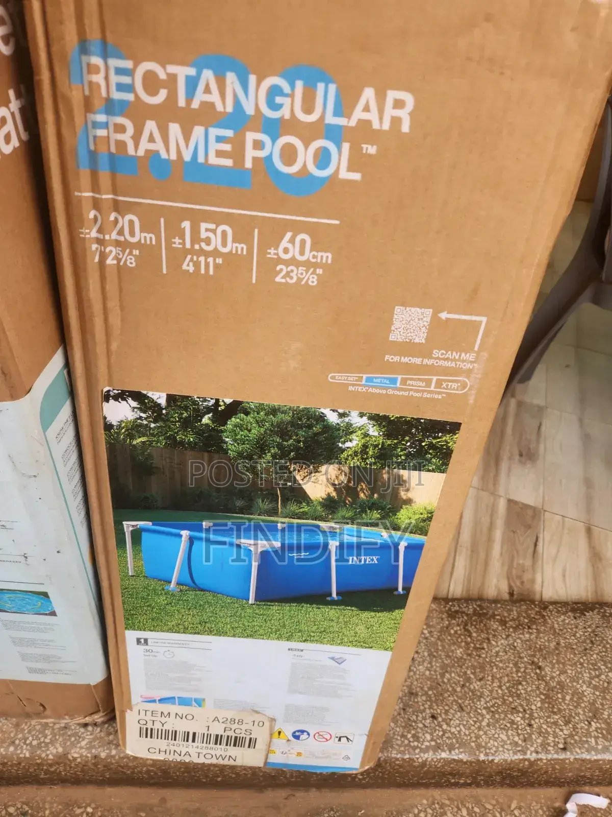 Intex Small Rectangular Frame Pool