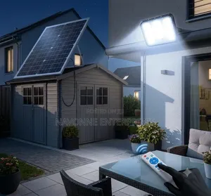 Super Bright 200W Solar Powered Security Lamp for Compounds Farms