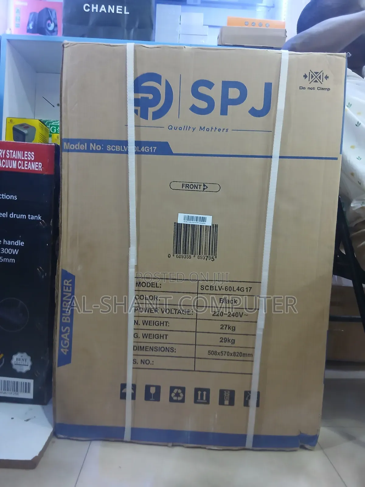 SPJ Gas Cooker and Oven/4gas Burner Cooker
