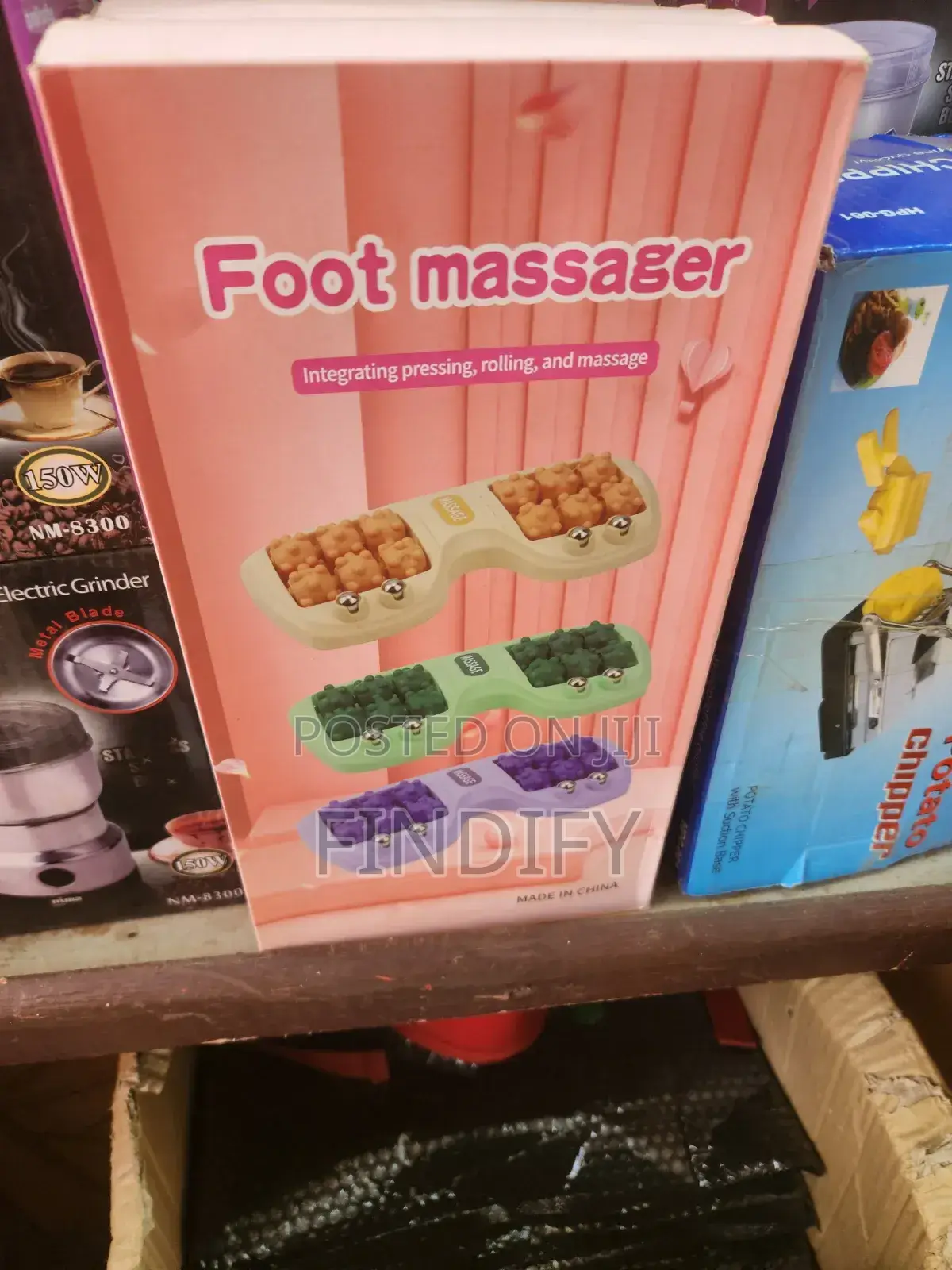 Manual Dual Foot Roller,