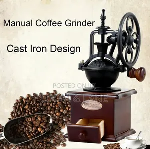Classic, Manual Wooden Coffee Grinder