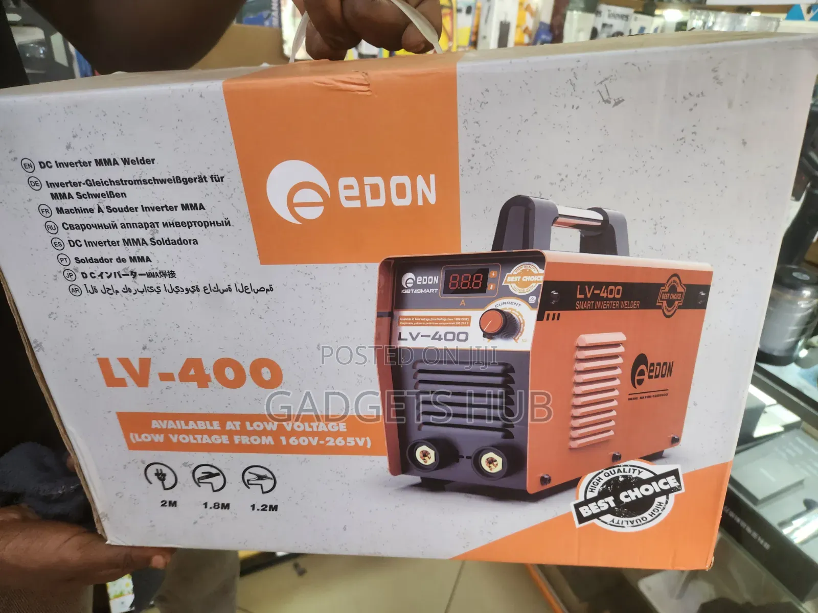 Portable Smart Inverter MMA Welding Machine Rated at 400 Amps