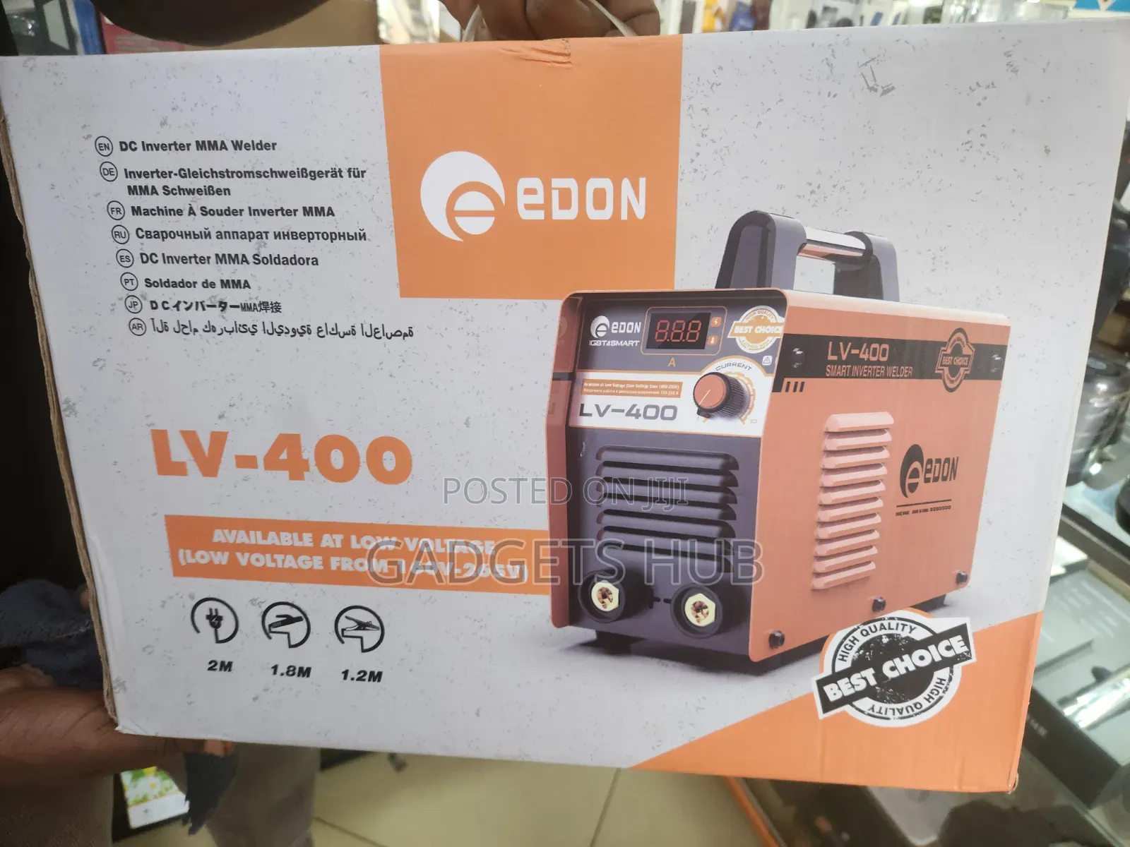 Portable Smart Inverter MMA Welding Machine Rated at 400 Amps