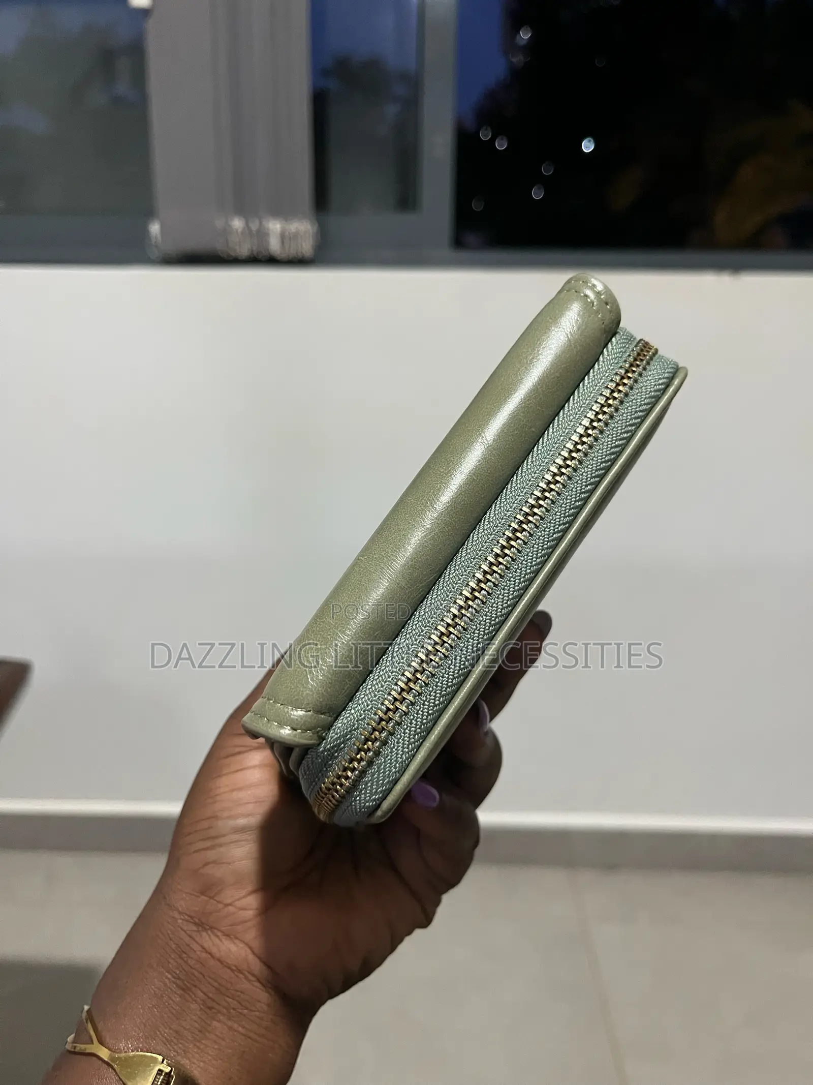 Sage Green Wallet for Ladies