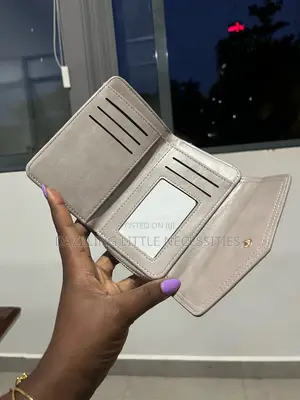 Light Beige Envelope Wallet for Ladies