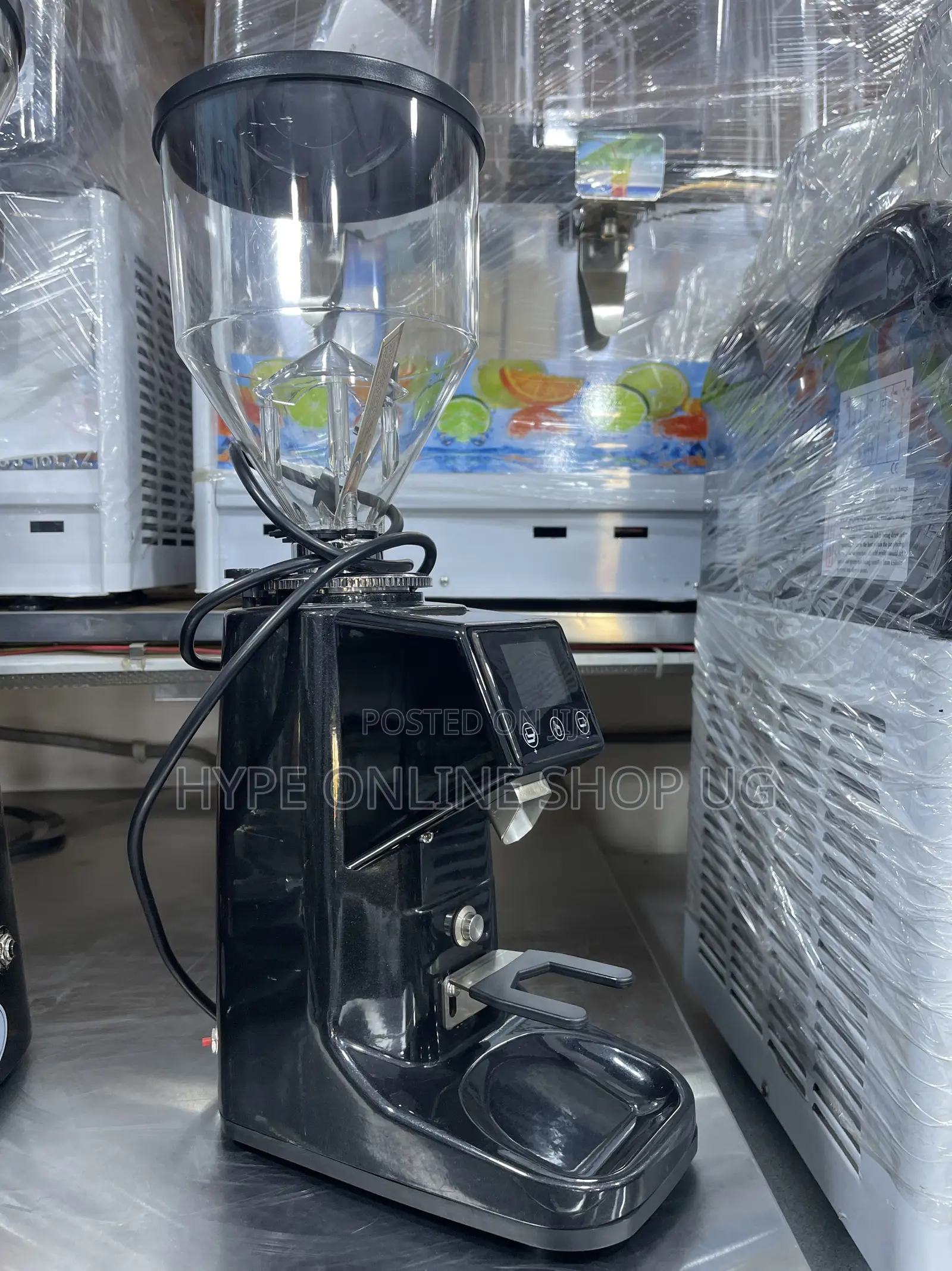 Brandnew Electric Coffee Grinder With Adisplay Screen