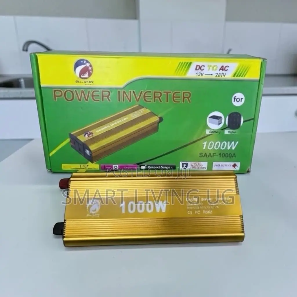 Portable 1000W Power Inverter With Built-in Dual USB (2.1A)
