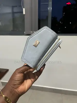 Light Gray Envelope Wallet for Ladies