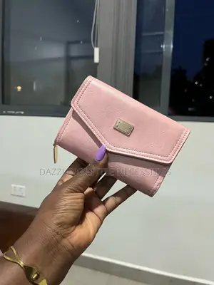 Soft Pink Envelope Wallet for Ladies