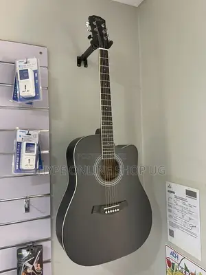 Star Beats,Brandnew Black Acoustic Guitar