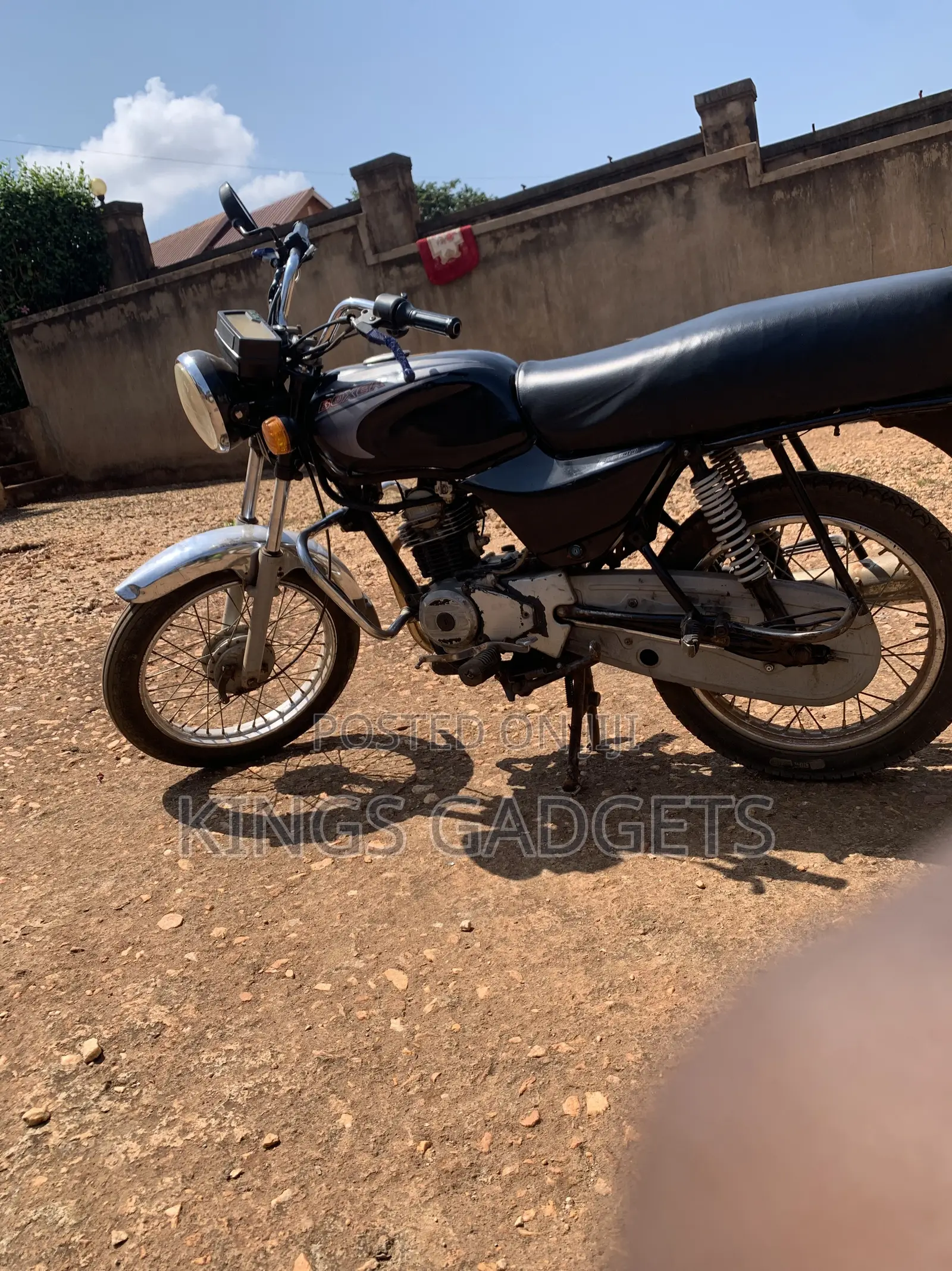 Bajaj Boxer 100 2008 Black