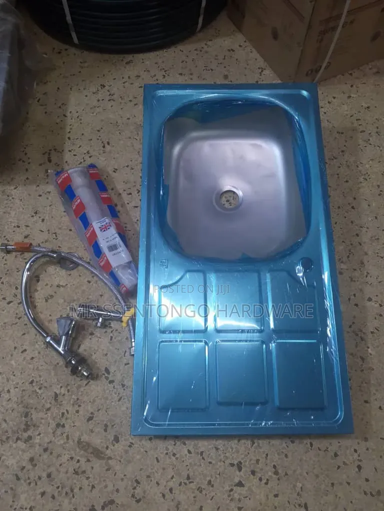 Kitchen Sink Complete Set With Accessories Single/Single