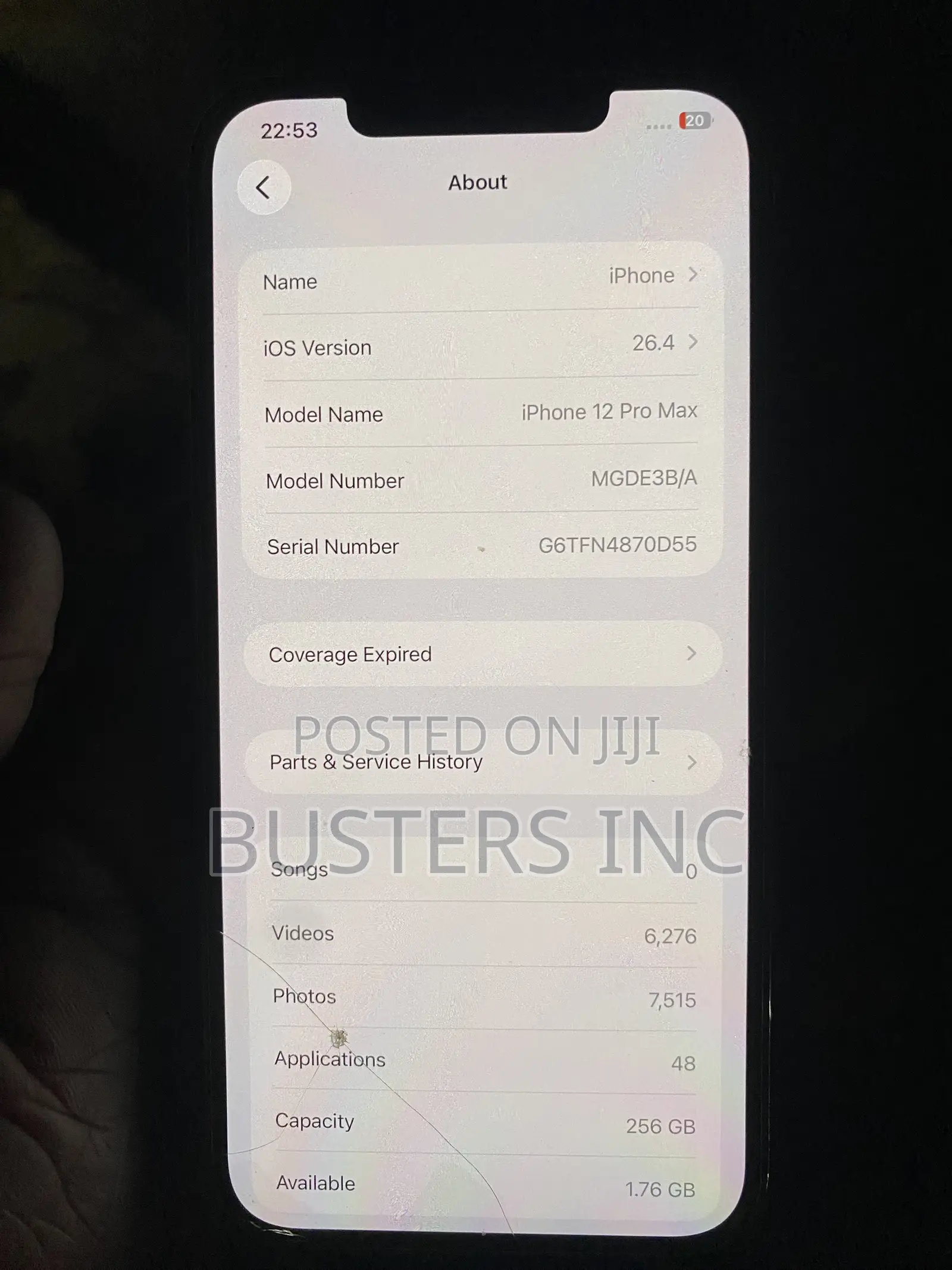 Apple iPhone 12 Pro Max 256 GB White