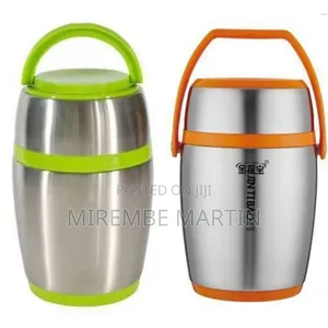 Premium Insulated Stainle Steel Food Jar With Integrated Carry Handle