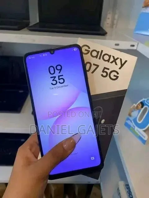 New Samsung Galaxy A07 5G 128 GB Black