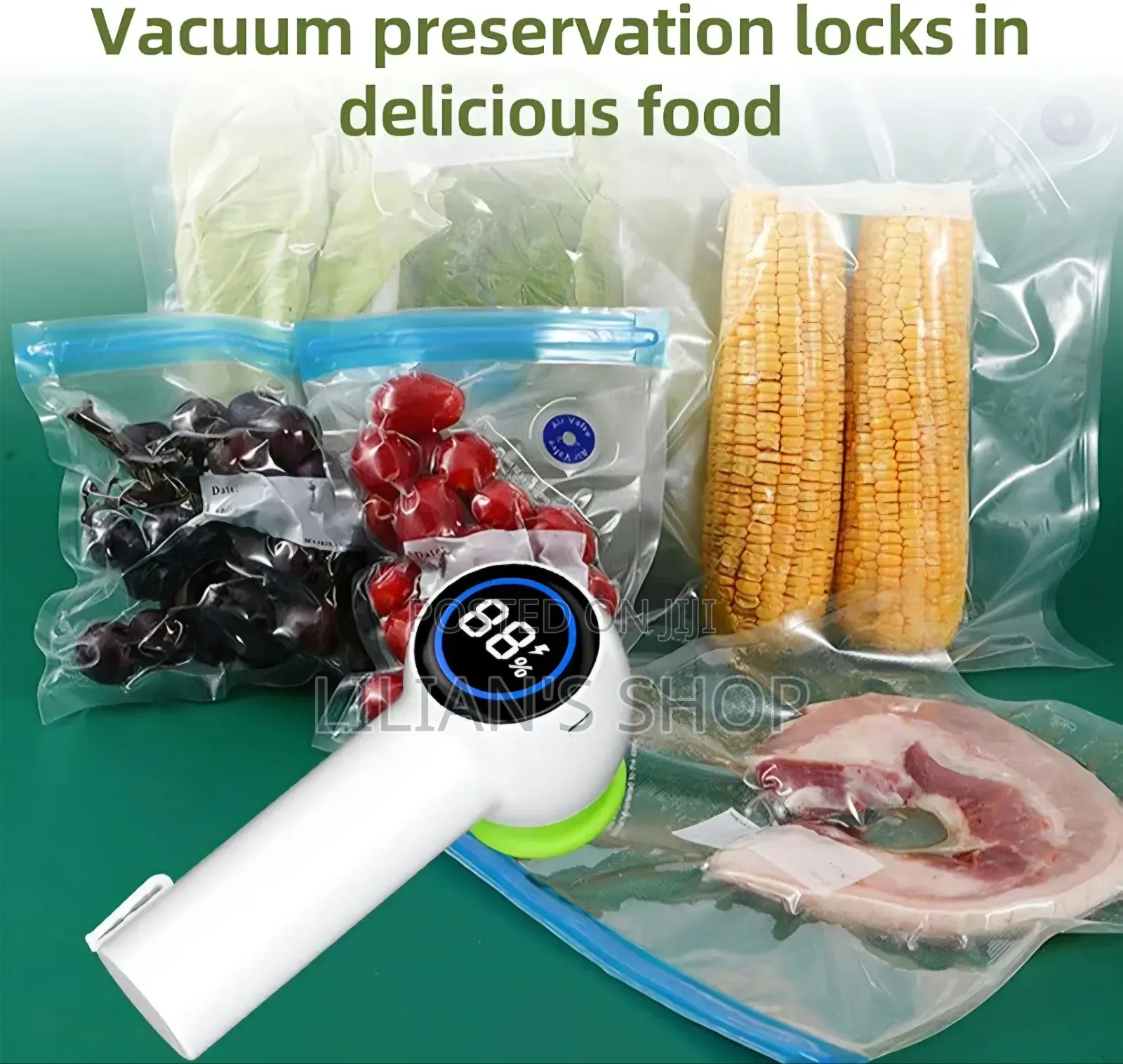 Portable Handheld Multifunctional Electric Vacuum Sealer