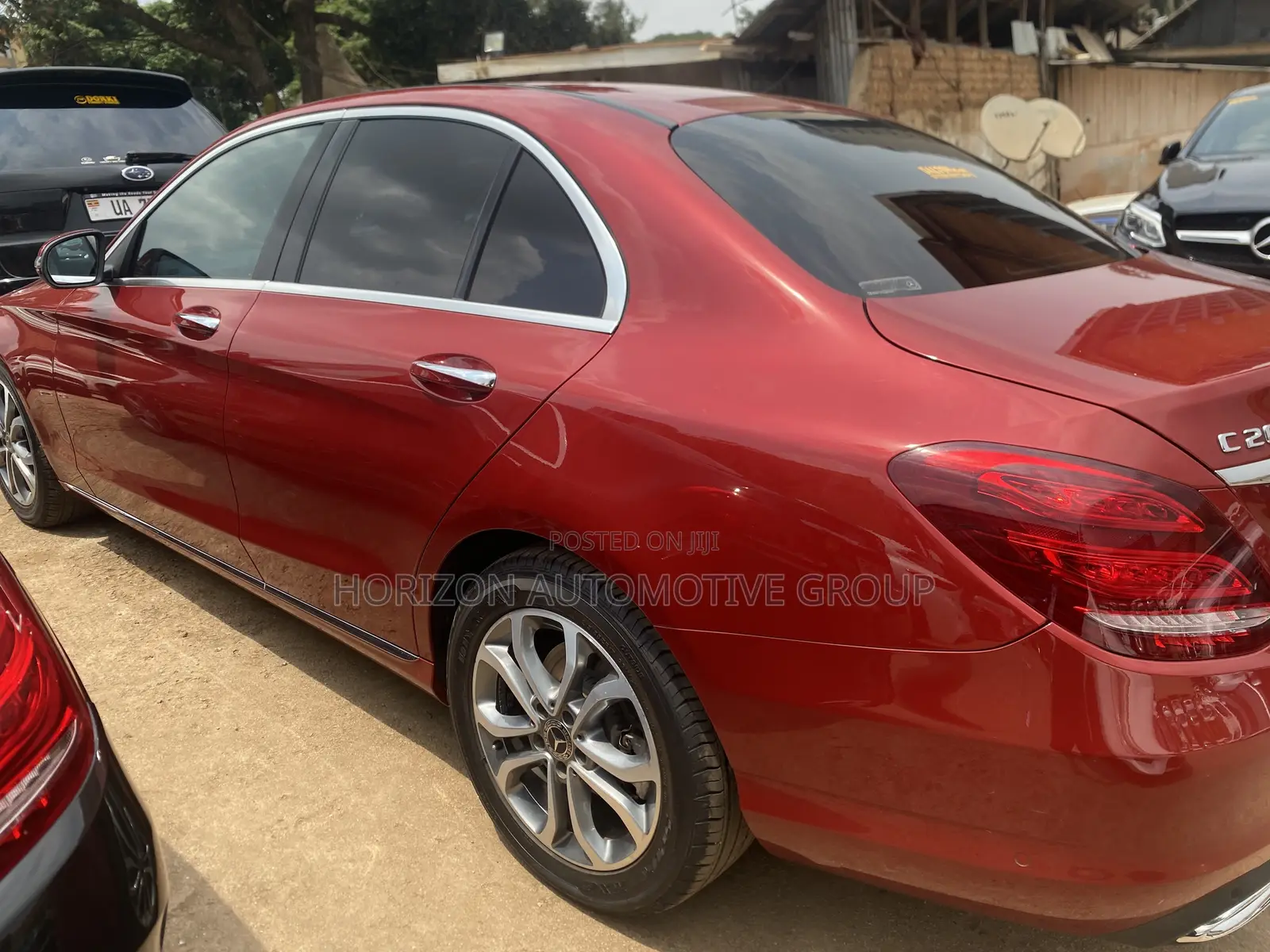 Mercedes-Benz C200 2017 Red