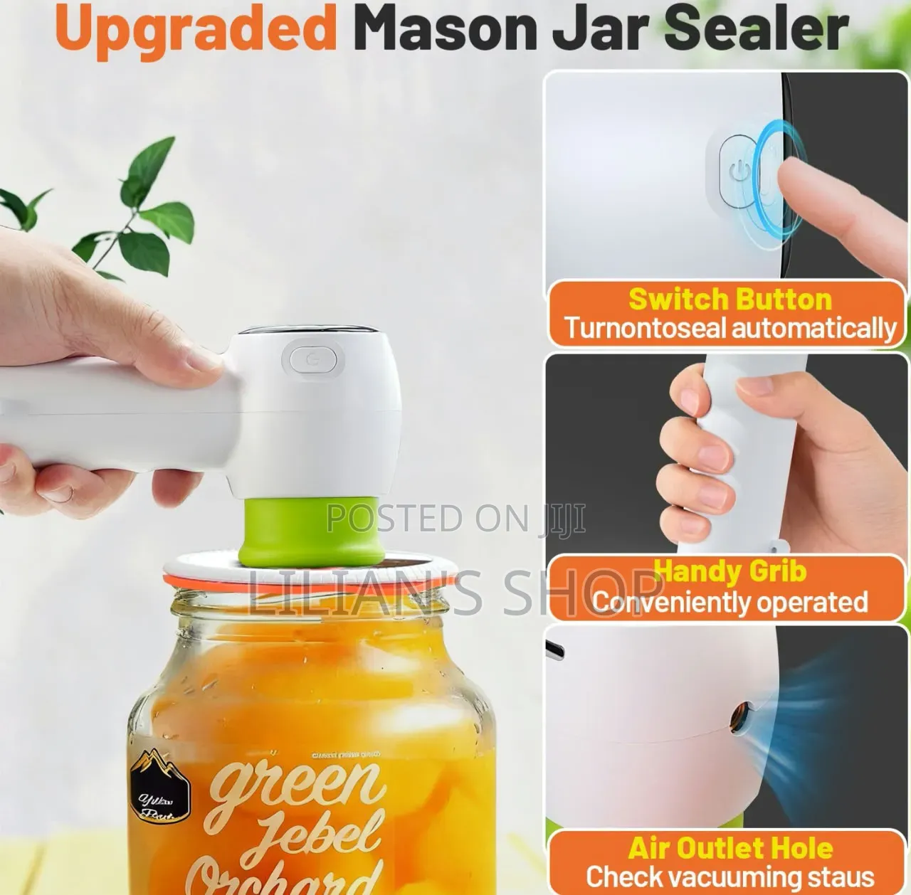 Portable Handheld Multifunctional Electric Vacuum Sealer