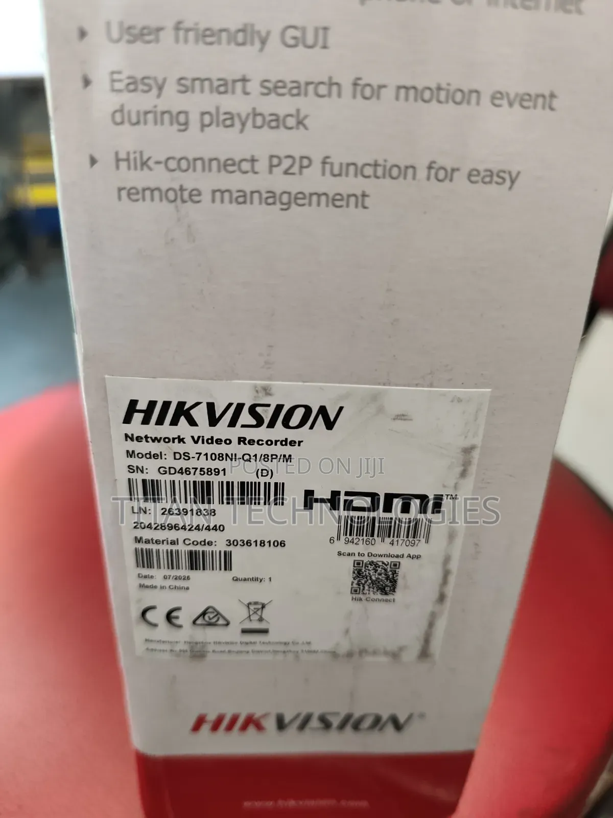Hikvision 8 Channel NVR