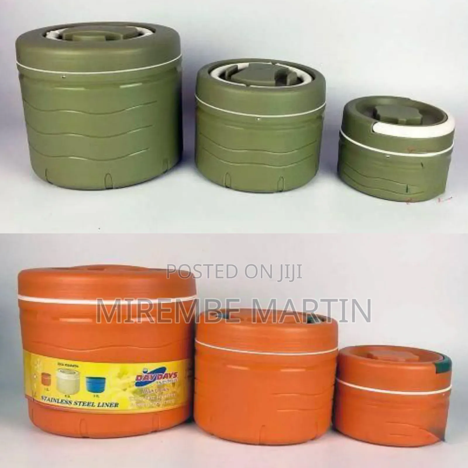 Daydays Insulated Stainless Steel Casserole Set
