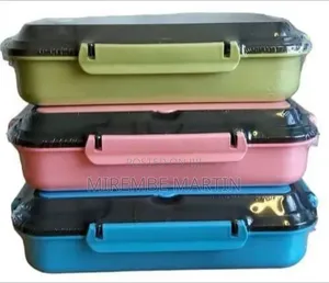 Multi-Compartment Lunch Box With Secure Lid