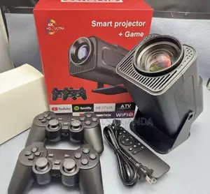Smart Projector + Built-in Games | WiFi | Home Cinema Projector