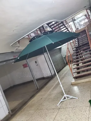 Green Double Top Bar/Beaches Compound Umbrella Outdoor Garden Umbrella