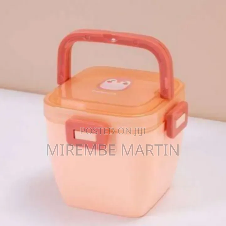 Portable Food Storage Container / Mini Lunch Box With Handle