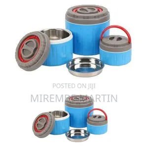 Insulated Food Flasks / Thermal Food Carrier Set