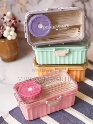 Multi-Compartment Portable Lunch Box