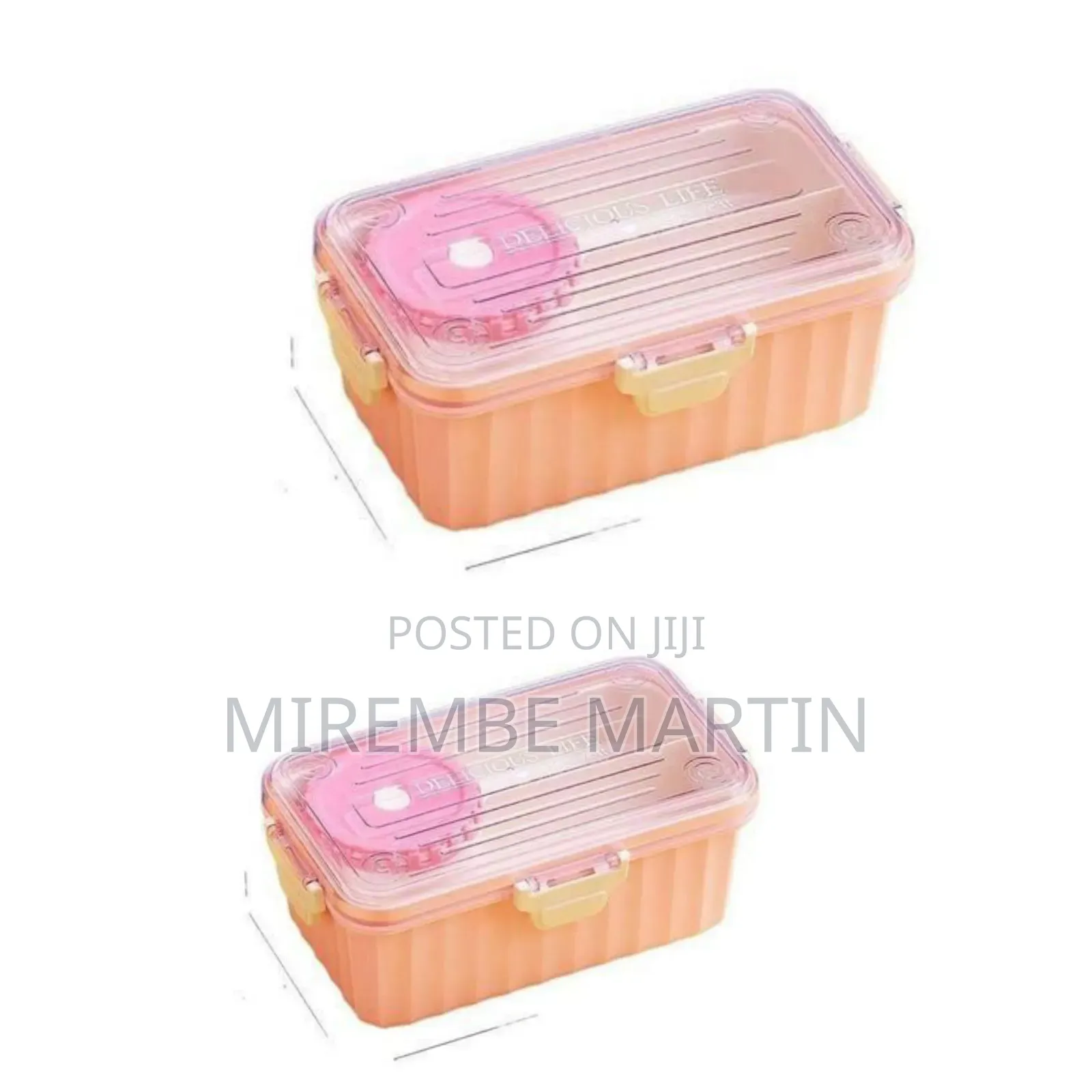 Multi-Compartment Portable Lunch Box