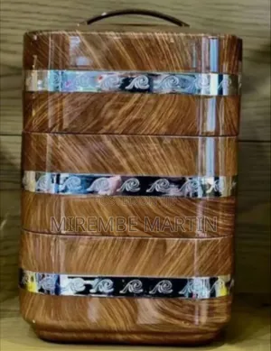 Decorative Tiered Thermal Lunch/Food Carrier