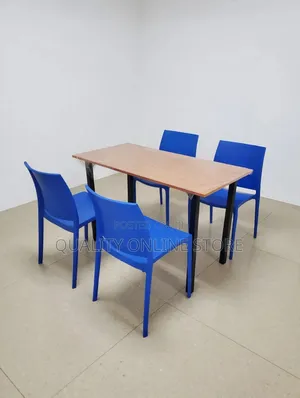 4 Seater Dining Foldable Table for Restaurant Home Office