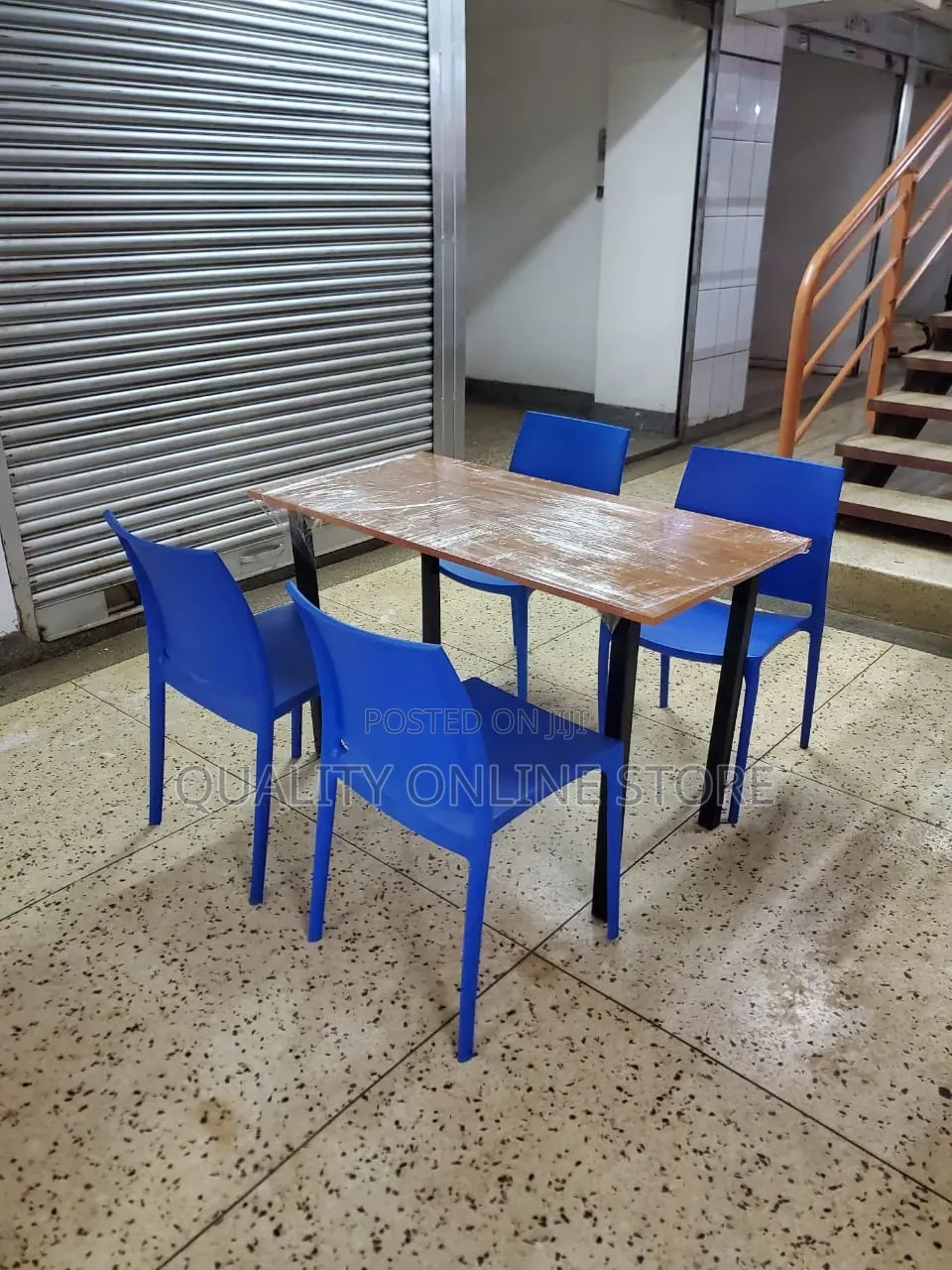 4 Seater Dining Foldable Table for Restaurant Home Office