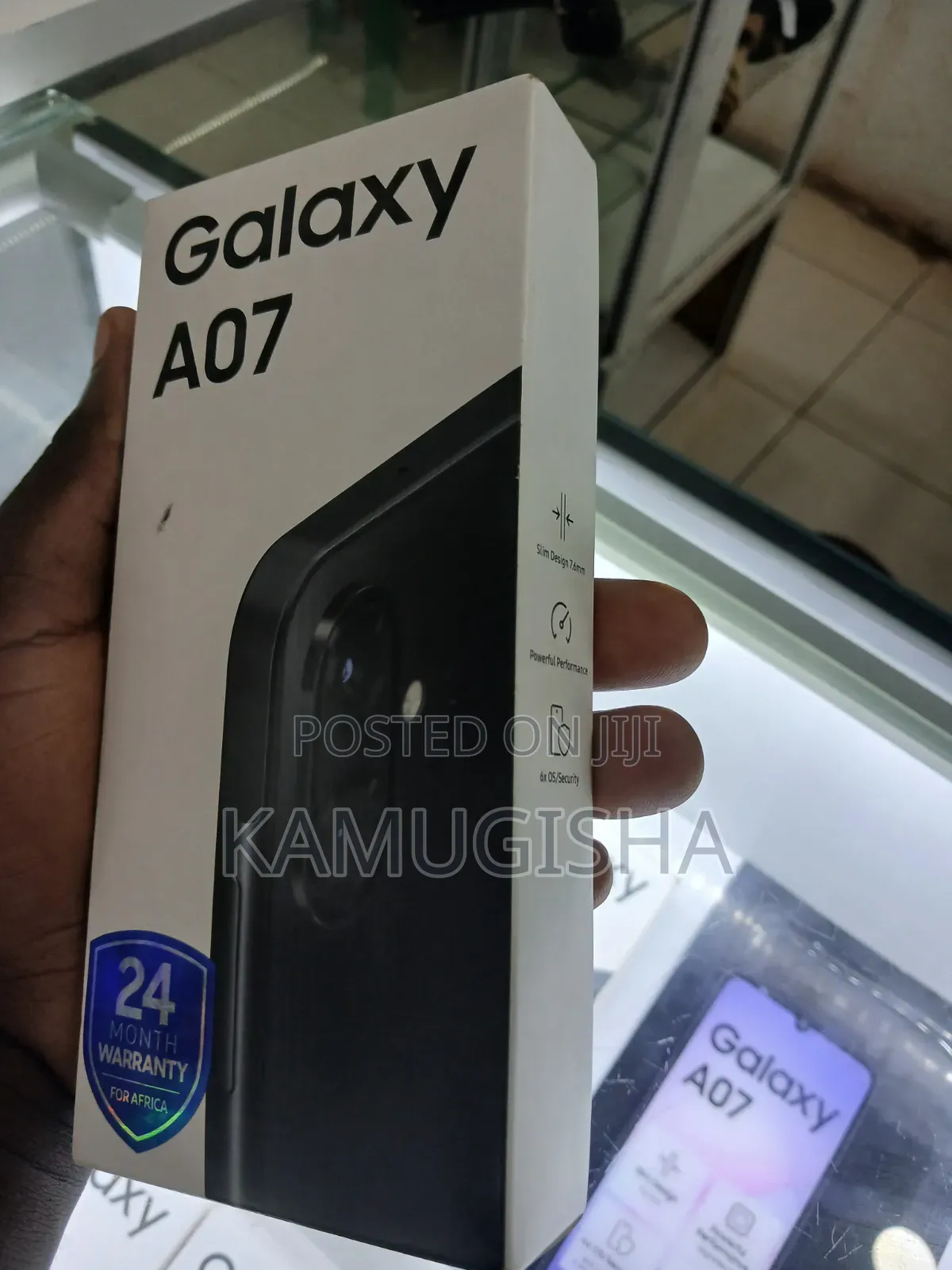 New Samsung Galaxy A07 5G 128 GB Black