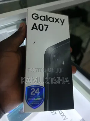 New Samsung Galaxy A07 5G 128 GB Black