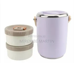 Portable Insulated Lunch Box and Container Set