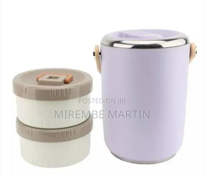 Portable Insulated Lunch Box and Container Set