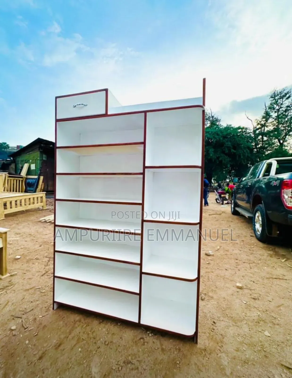 White Shoe Rack
