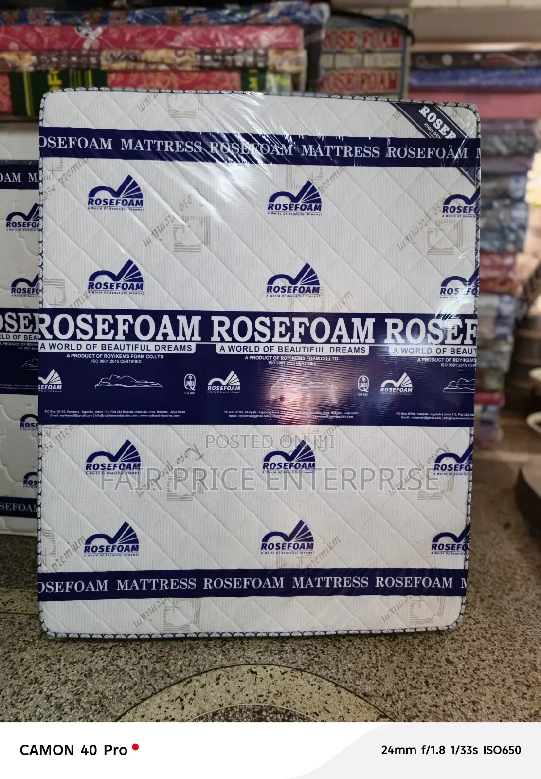 5x6 By6 Inche. Premium Mattress Smart. High Density Rosefoam