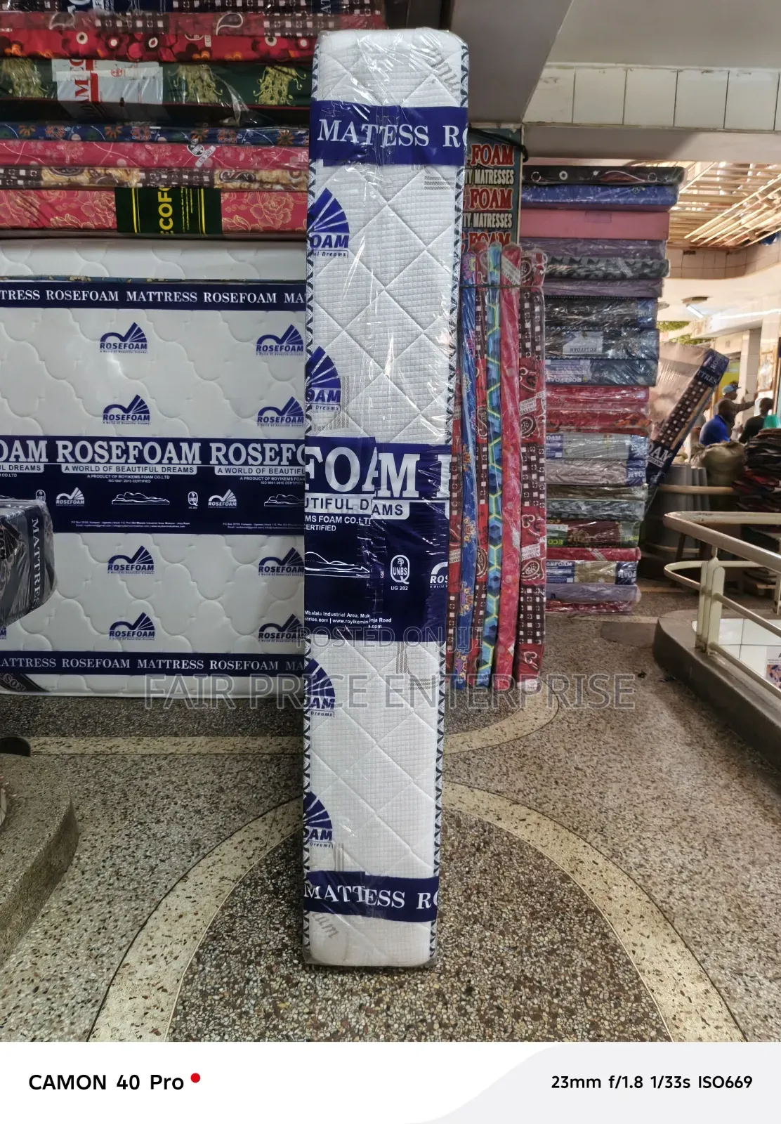 5x6 By6 Inche. Premium Mattress Smart. High Density Rosefoam
