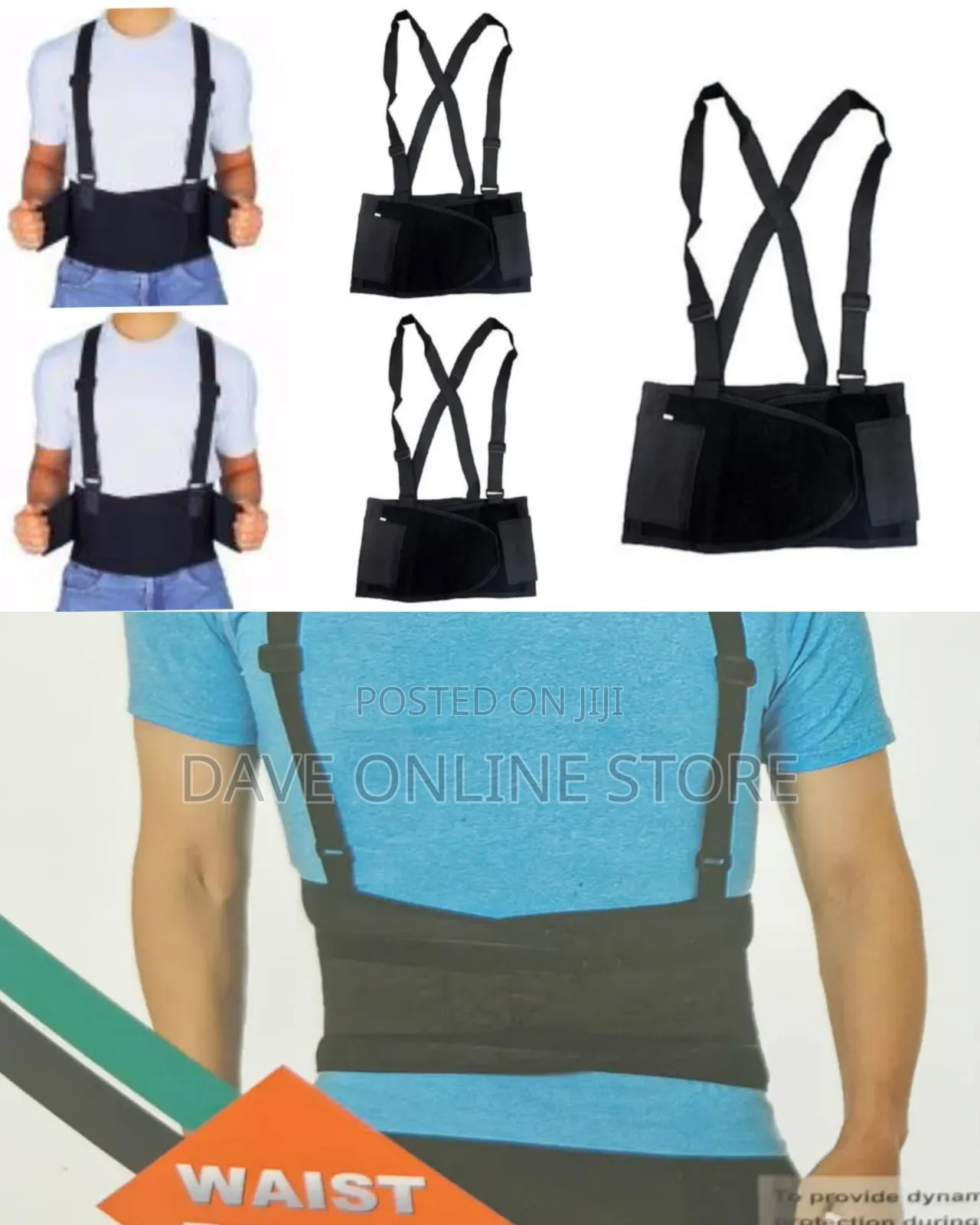 Heavy-Duty Lumbar Support Belt