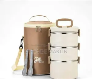Jille Home Stackable Thermal Lunch Box Set With Insulated Bag