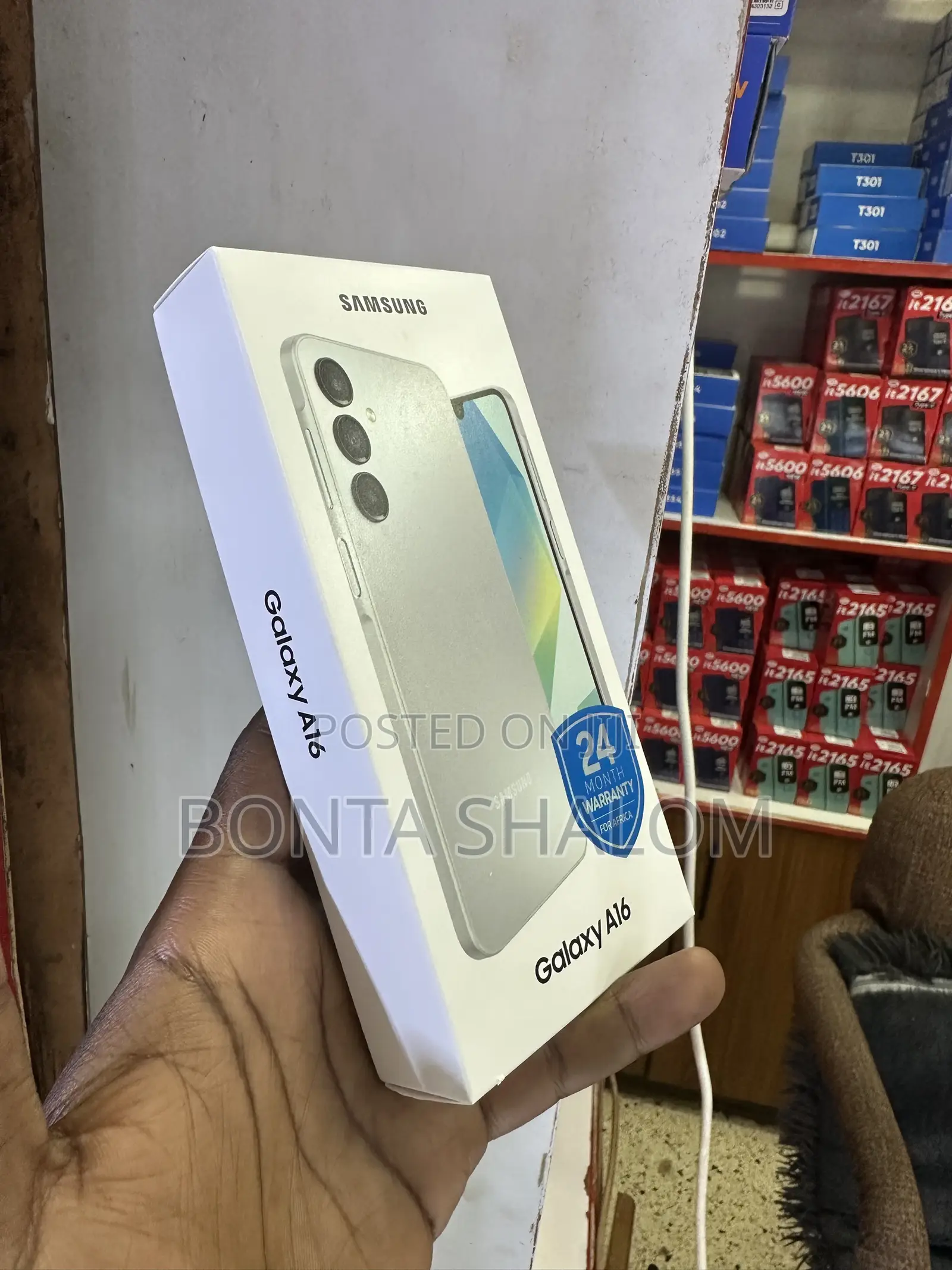 New Samsung Galaxy A16 128 GB White