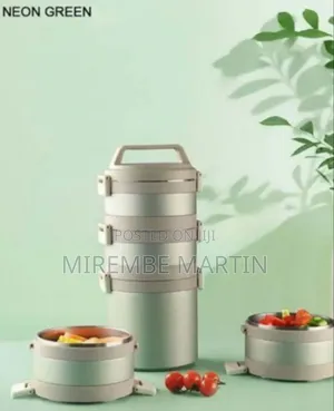 Stackable Insulated Multi-Tier Lunch Container / Bento Box