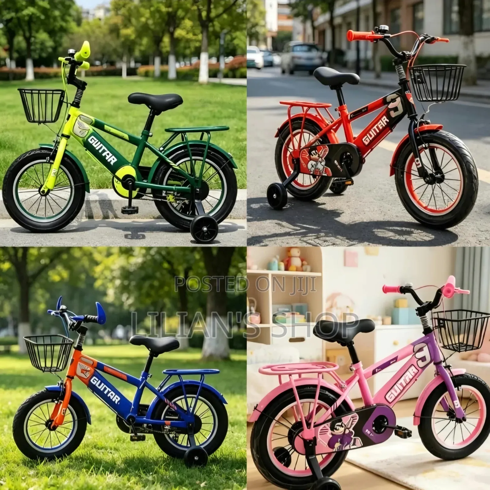 12-Inch Guitar Kids' Bicycles
