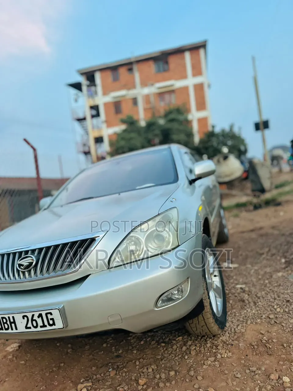 Toyota Harrier 2008 Silver