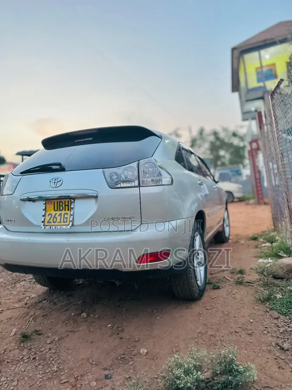 Toyota Harrier 2008 Silver