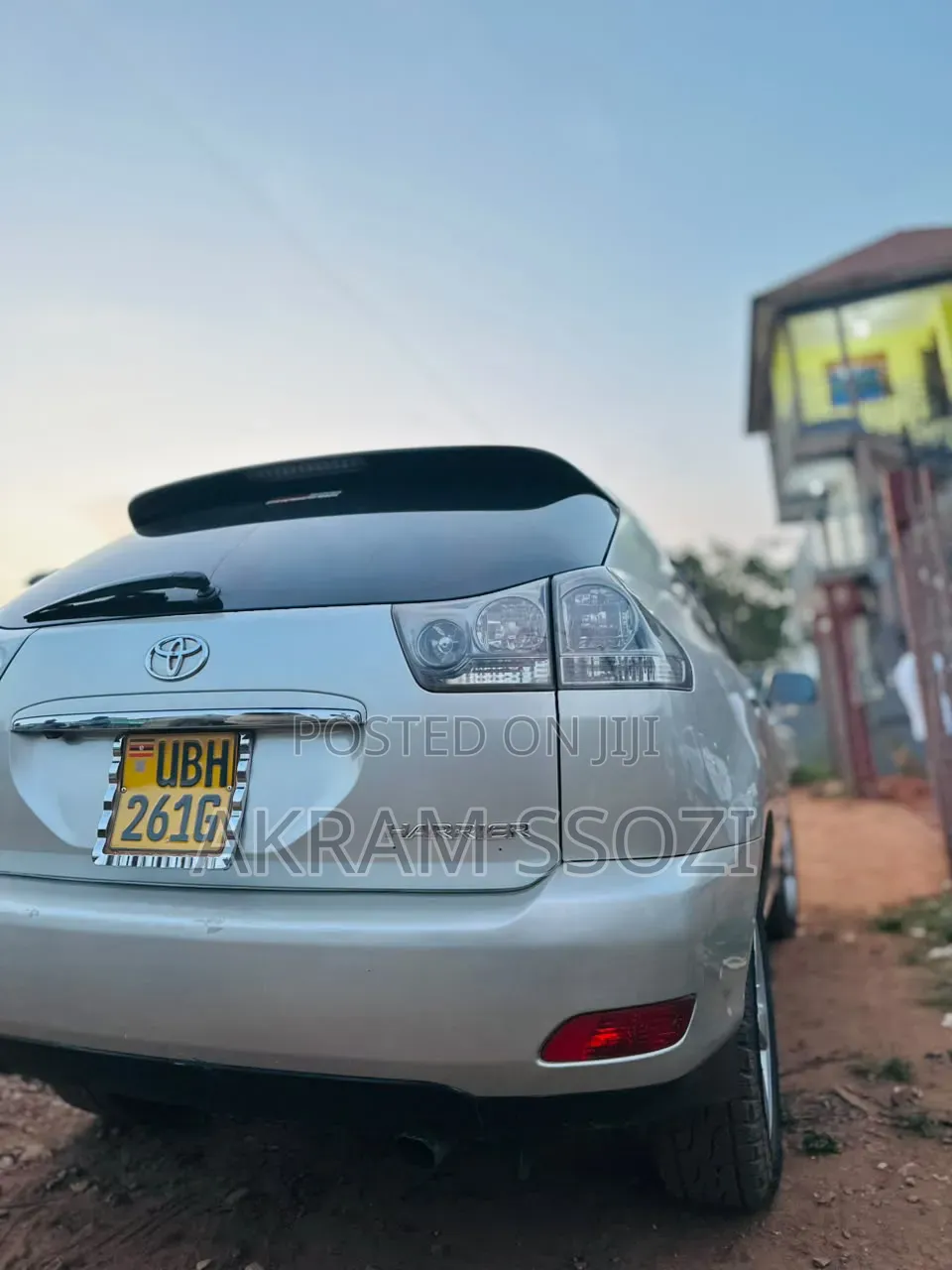Toyota Harrier 2008 Silver