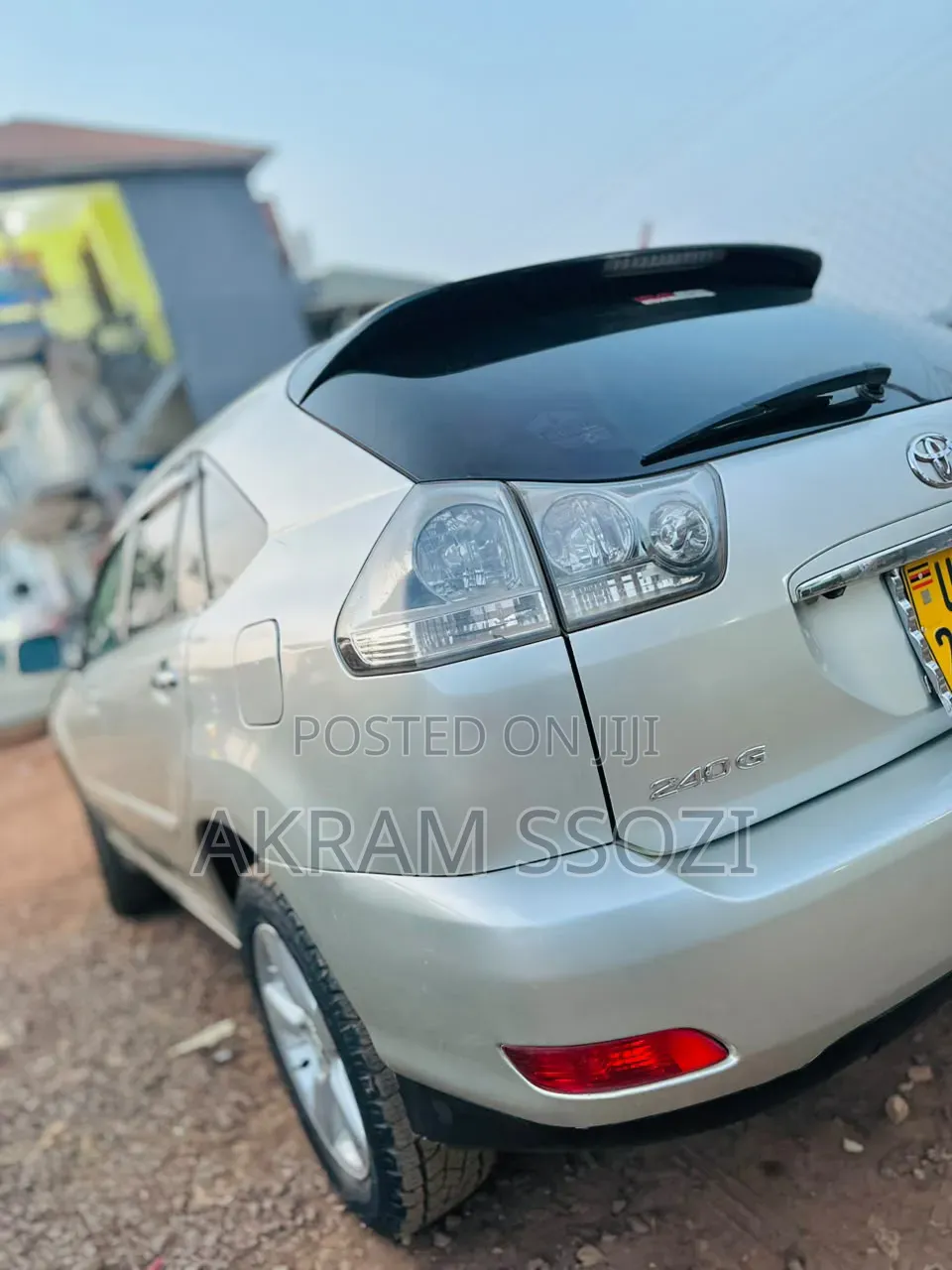 Toyota Harrier 2008 Silver